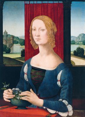Lorenzo di Credi, Portrait d'une jeune femme